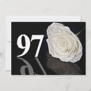 Birthday party nodigde 97-jarige kaart