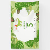 Birthday Party of Iguana Lizard PartAnimals Spandoek (Verticaal)