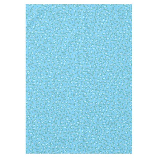 Birthday Party of Narwhals Ocean Kind Tafelkleed (Voorkant)