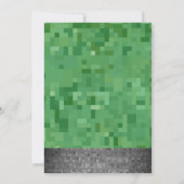 Birthday party over gamer in controller kaart (Achterkant)