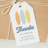 Birthday party over Surf Beach Cadeaulabel