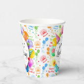 Birthday Party Papieren Bekers (Rechts)