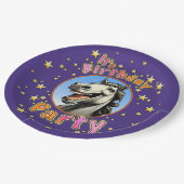 Birthday Party Papieren Bordje (Gekanteld)