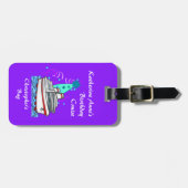 Birthday Party Pet Cruise Bagagelabel (Voorkant horizontaal)