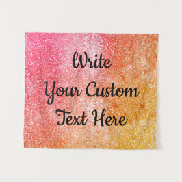 Birthday Party Photo Booth Backdrop Glam Glitter Wandkleed