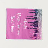 Birthday Party Photo Booth Backdrop Sweet 16 Drop Wandkleed (Voorkant (horizontaal))