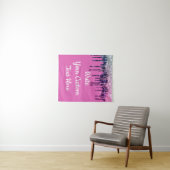 Birthday Party Photo Booth Backdrop Sweet 16 Drop Wandkleed (In Situ (horizontaal))