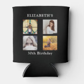 Birthday Party Photo Collage Blikjeskoeler (Voorkant)