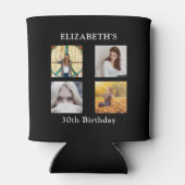 Birthday Party Photo Collage Blikjeskoeler (Achterkant)