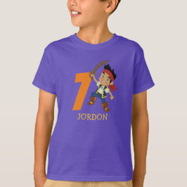 Birthday Party Pirate 7th Name T-Shirt