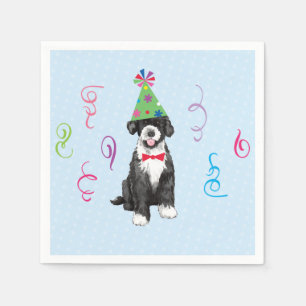 Birthday Party Portugal Water Dog Napkins Servet