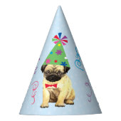 Birthday Party Pug Party Pet Feesthoedjes (Voorkant)