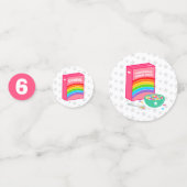 Birthday Party Regenbow Cereal Confetti (Voorkanten)