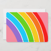 Birthday Party Regenbow Cereal Kaart (Achterkant)