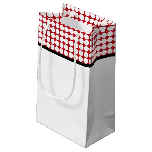 Birthday Party (Rode Ladybug) voor kinderen Klein Cadeauzakje (Achterkant Gekanteld)