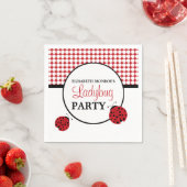 Birthday Party (Rode Ladybug) voor kinderen Servetten (Insitu)