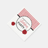 Birthday Party (Rode Ladybug) voor kinderen Servetten (Hoek)