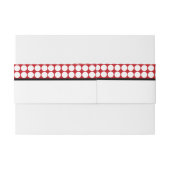 Birthday Party (Rode Ladybug) voor kinderen Uitnodigingen Wikkel (Achterkant Voorbeeld)