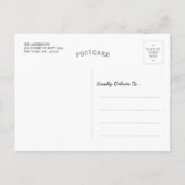 Birthday Party Rustic Wood Mason Jar String Lights Uitnodiging Briefkaart (Achterkant)