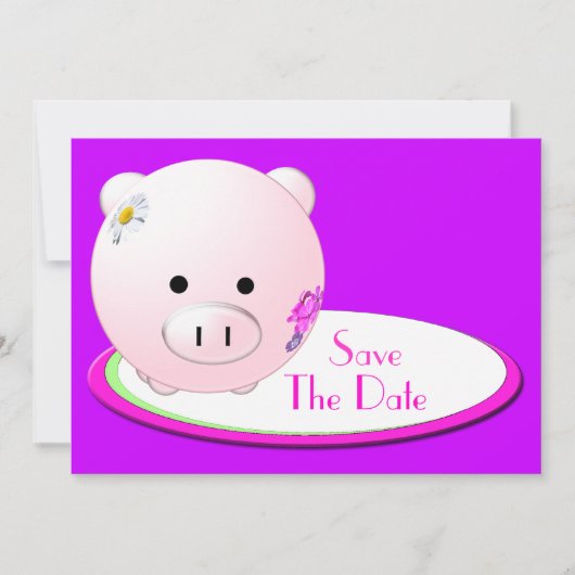 Birthday Party Save The Date (Voorkant)