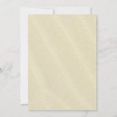 Birthday Party Save the Date Summer Beach Starfish Kaart (Achterkant)