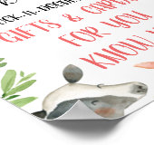 Birthday Party Sign Poster (Hoek)