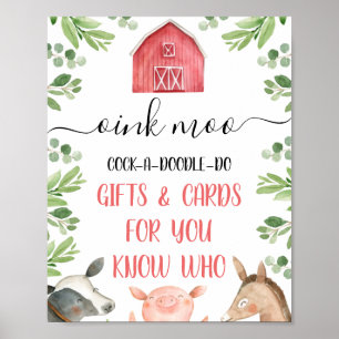 Birthday Party Sign Poster