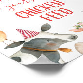 Birthday Party Sign Poster (Hoek)