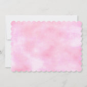 Birthday party snoep Land Sweet Shop Kaart (Achterkant)