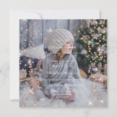 Birthday Party Spark Foto Formal Confetti Spark Kaart (Voorkant)