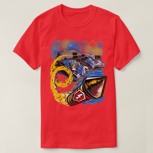 Birthday Party T-shirt (Design voorkant)