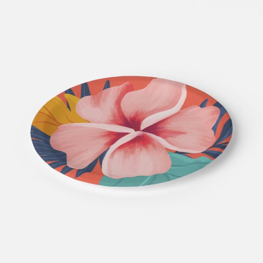 Birthday Party Tableware Papieren Bordje (Gekanteld)