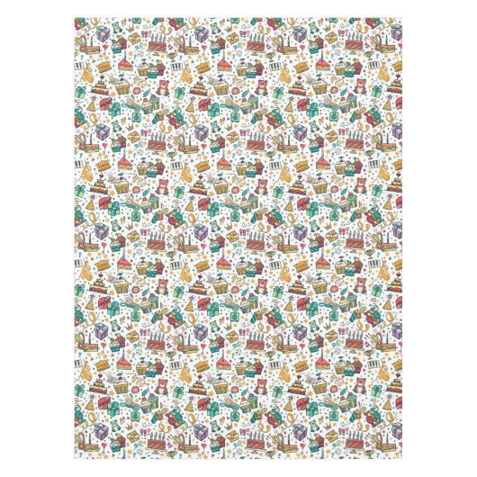 Birthday Party Tafelkleed (Voorkant)