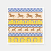 Birthday Party Thema van het Kind van Cowboy Horse Servet (Voorkant)