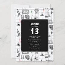 Birthday Party Theme Science Chemistry Scientist B