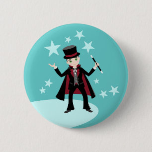 Birthday Party uit het Kind van Magicië Ronde Button 5,7 Cm