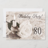 Birthday party uitnodiging 101 jaar oud (Voorkant)