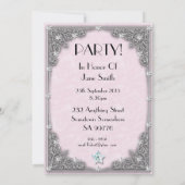 Birthday party uitnodiging 19 jaar oud (Achterkant)