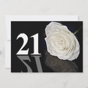 Birthday party uitnodiging 21 jaar oud