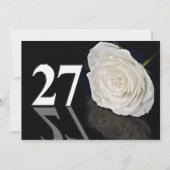 Birthday party uitnodiging 27 jaar oud (Voorkant)