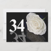 Birthday party uitnodiging 34 jaar oud (Voorkant)