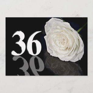 Birthday party uitnodiging 36 jaar oud