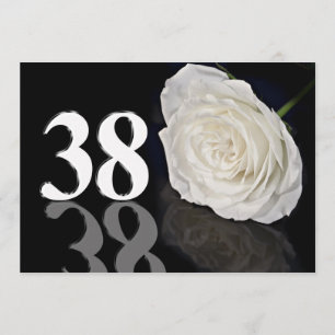 Birthday party uitnodiging 38 jaar oud