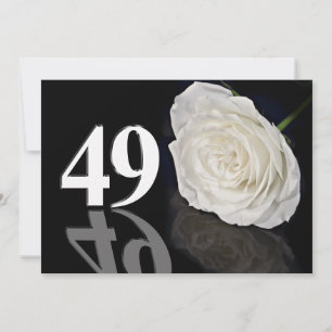 Birthday party uitnodiging 49 jaar oud