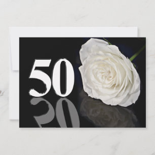 Birthday party uitnodiging 50 jaar oud
