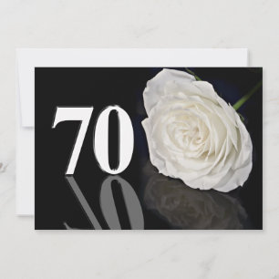 Birthday party uitnodiging 70 jaar oud