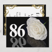 Birthday party uitnodiging 861 jaar oud (Voorkant / Achterkant)