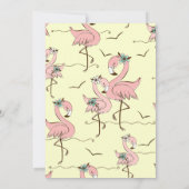 Birthday Party - uitnodiging voor Girls Pool (Achterkant)