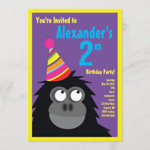 Birthday Party van Ape Animal Kind Kaart