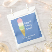 Birthday Party van Ice Cream Kind Bedankzakje (Geknipt)